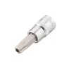 Klucz nasadowy 1/4” z bitem TORX z otworem T25