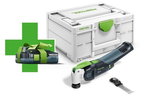 Urządzenie wielofunkcyjne akumulatorowe OSC 18E-Basic Promo 2021 Festool