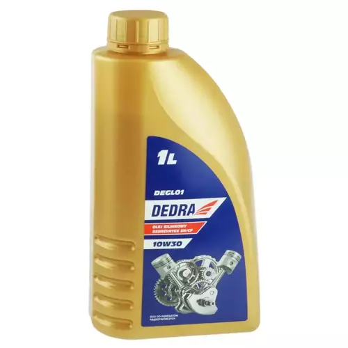 Olej do agregatów prągotwórczych Semisyntetex SH/CF 10W30 1L ( DEDRA)