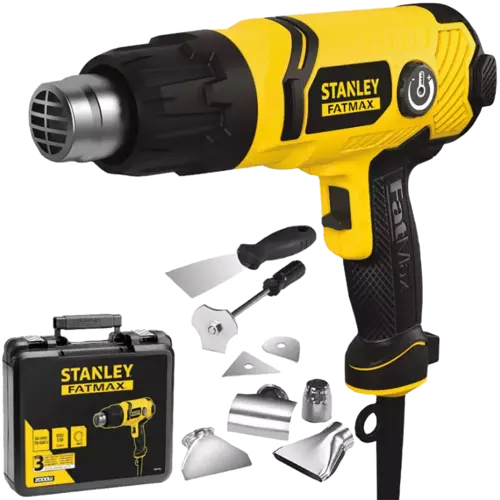 Opalarka 2000W, temp: 50-450°C/70-600°C, przepływ pow. 300-550l/min, kufer