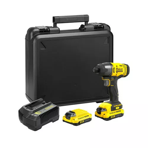 Zakrętarka udarowa linia V20 napięcie 18V, 2 aku. 1,5Ah, kufer STANLEY® FATMAX®