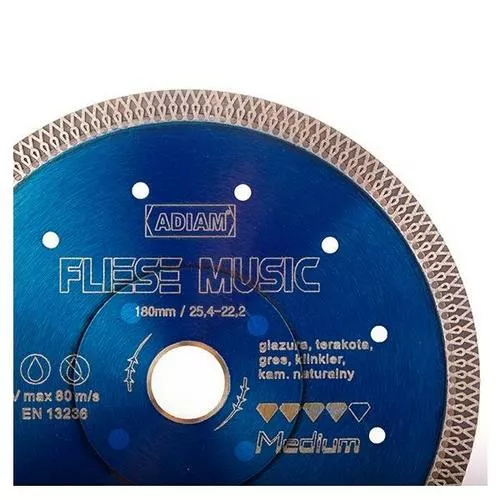 Tarcza FLIESE MUSIC 250 25,4/22,23 mm ADIAM